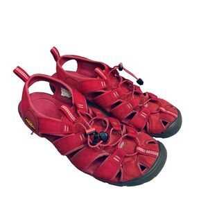 KEEN Clearwater CNX Sandals Women’s 10 Pink Water Shoes Hike Camp Hybrid EUC